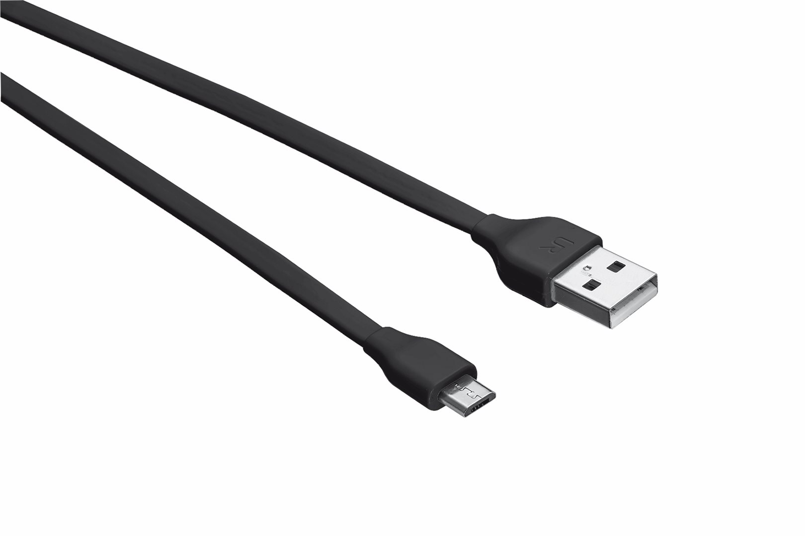 TRUST Flat MicroUSB Cable 1m black