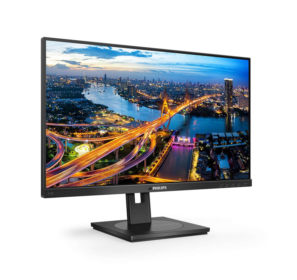 Philips/243B1/00/23,8"/IPS/FHD/75Hz/4ms/Black/3R