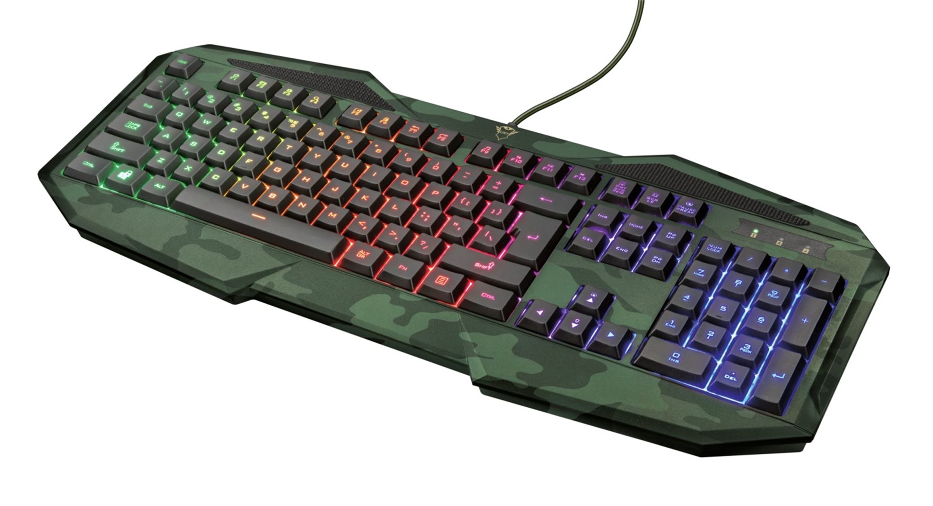 TRUST GXT 830 RWC Avonn Gaming Keyboard Camo