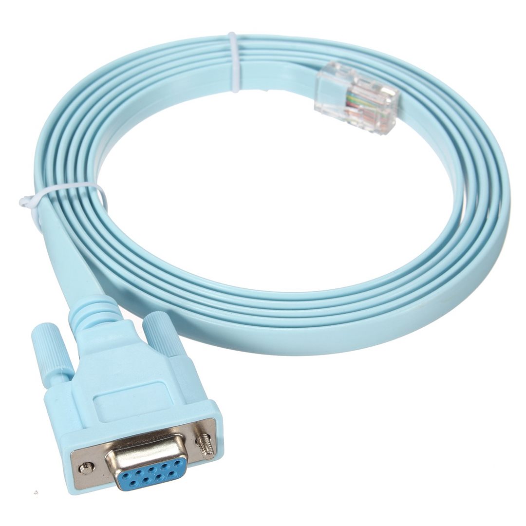 Cisco Systems Console CABCONSOLERJ45= 6ft and RJ45 Cable with DB9F