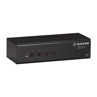 BlackBox KVM switch 1x4, dualhead