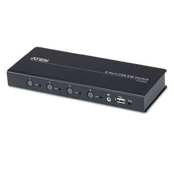 ATEN 4-port KM USB, audio, iba klávesnica a myš