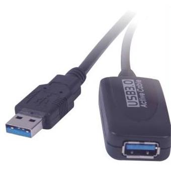 PremiumCord USB 3.0 repeater a prodluž. kabel 5m