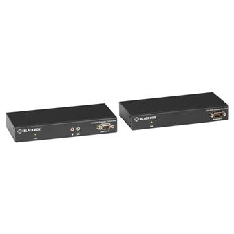 Black Box KVM extender, DVI-D, USB 2.0, audio, ser