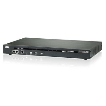 ATEN 8x sériový port přes NET, dual PSU