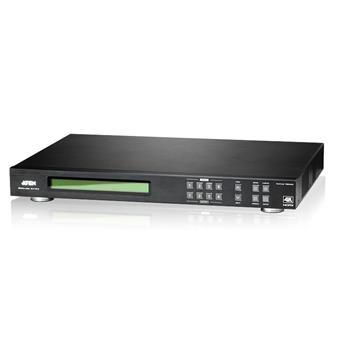 ATEN 4x4 port HDMI 2.0 matrix switch a scaler, 4k