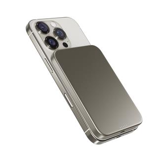 Epico Qi2 5000mAh Alu Mag+ PowerBanka EM51 -titan