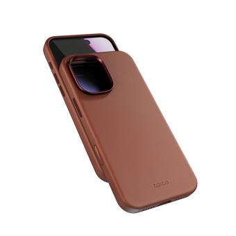 Epico Leather Mag+ Case iPhone 17 - hnědá
