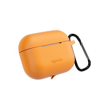 Epico pouzdro s karabinou AirPods Pro 3 - oranžová