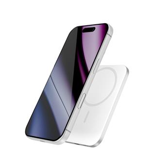 Epico Slim 3000mAh Mag+ powerbanka EM31b - stříbrná