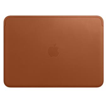 Leather Sleeve pro MacBook 12 - Saddle Brown