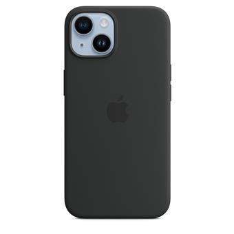 iPhone 14 Silicone Case with MagSafe - Midnight