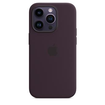 iPhone 14 Pro Silicone Case with MS - Elderberry