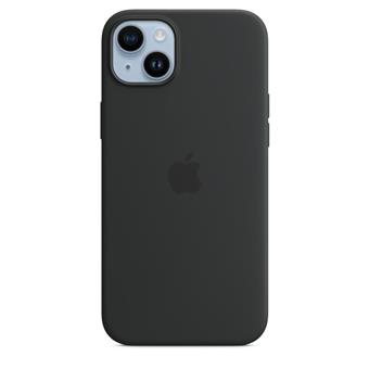 iPhone 14+ Silicone Case with MS - Midnight