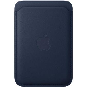 iPhone FineWoven Wallet with MS - Deep Blue