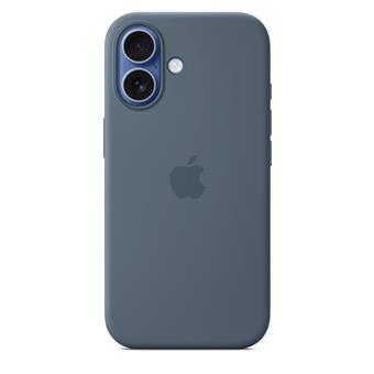 iPhone 17 Silicone Case with MagSafe - Anchor Blue