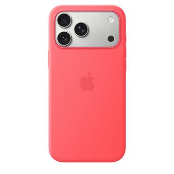 iPhone 17 Pro Max Silicone Case with MS – Br.Guava