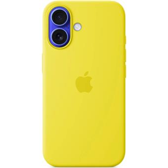 iPhone 16 Plus Silicone Case with MS - Star Fruit