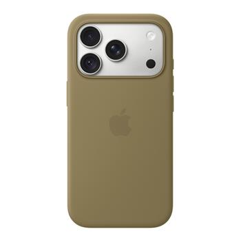 iPhone 18 Pro Silicone Case with MS - Olive