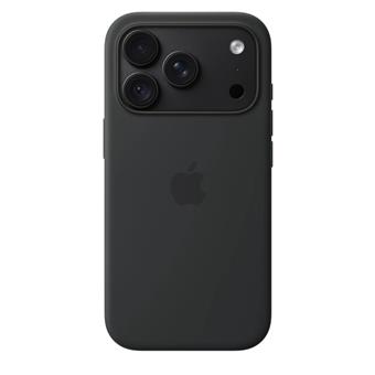iPhone 18 Pro Silicone Case with MS - Black / SK