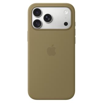 iPhone 18 Pro Max Silicone Case with MS - Olive