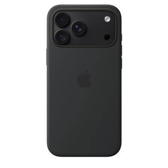 iPhone 18 Pre Max Silicone Case w MS - Black / SK