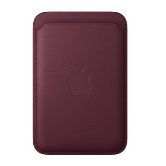 iPhone FineWoven Wallet with MS - Burgundy