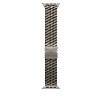 Watch Acc/49/Natural Titanium Milanese Loop - S