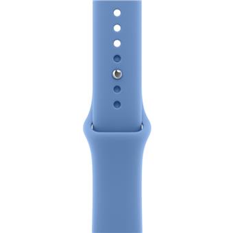 Watch Acc/46/Wildfl.Blue Sport Band - S/M