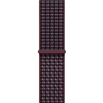 Watch Acc/42/Burgundy Plaid Sport Loop
