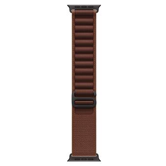 Watch Acc/49/Burgundy Alp.Loop/Black Titan - L