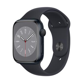 Apple Watch S8/45mm/Midnight/Sport Band/Midnight