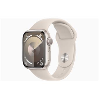 Apple Watch S9/41mm/Starlight/Sport Band/Starlight/-S/M