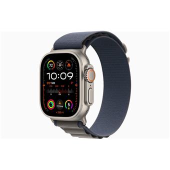 Apple Watch Ultra 2/49mm/Titan/Sport Band/Blue Alpine/Medium