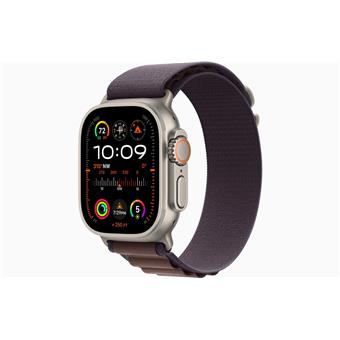 Apple Watch Ultra 2/49mm/Titan/Sport Band/Indigo Alpine/Small