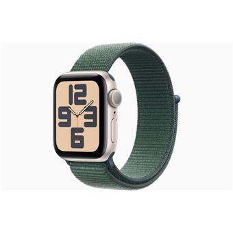 Apple Watch SE/40mm/Starlight/Šport Band/Lake Green