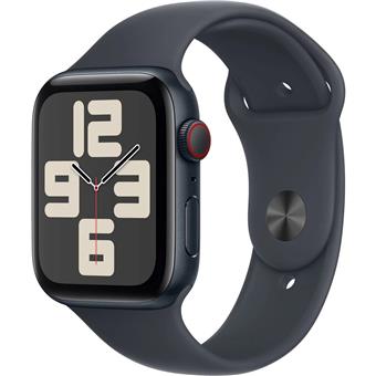 Apple Watch SE Cell/44mm/Midnight/Sport Band/Midnight/-S/M