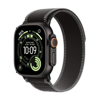 Apple Watch Ultra 3/49/Elegant Band/Black/Charcoal