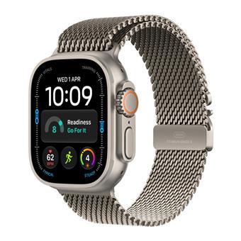 Apple Watch Ultra 4/49/Elegant Band/Přírodní titan