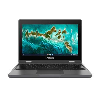 ASUS Chromebook CR11 Flip/CR1100FKA/N5100/11,6"/1366x768/T/4GB/64GB eMMC/UHD/Chrome EDU/Gray/2R