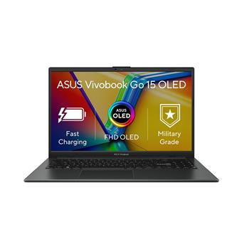 ASUS Vivobook Go 15 OLED/E1504FA/R5-7520U/15,6"/FHD/8GB/512GB SSD/AMD int/W11H/Black/2R