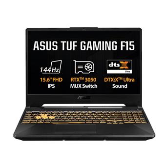 ASUS TUF Gaming F15/FX506/i5-11400H/15,6"/FHD/16GB/512GB SSD/RTX 3050/W11H/Black/2R