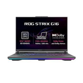 ASUS ROG Strix G16/G614PR-RV162Z/R9-8940HX/16"/WUXGA/32GB/1TB/RTX 5070Ti/bez OS/Gray/2R