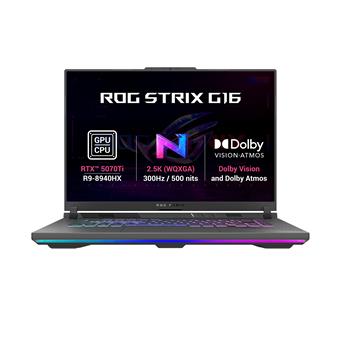 ASUS ROG Strix G16/G614PR-TS150Z/R9-8940HX/16"/2560x1600/32GB/1TB/RTX 5070Ti/bez OS/Gray/2R