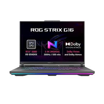 ASUS ROG Strix G16/G614PW-TS086Z/R9-8940HX/16"/2560x1600/16GB/1TB/RTX 5080/bez OS/Gray/2R