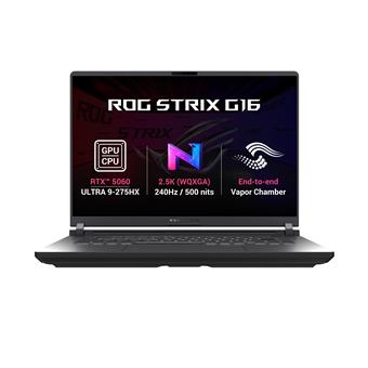 ASUS ROG Strix G16/G615LM-S5382Z/U9-275HX/16"/2560x1600/32GB/1TB/RTX 5060/bez OS/Gray/2R
