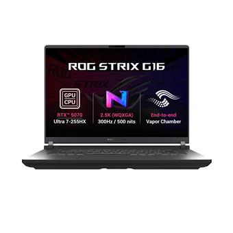 ASUS ROG Strix G16/G615LP-TS288Z/U7-255HX/16"/2560x1600/32GB/1TB/RTX 5070/bez OS/Gray/2R