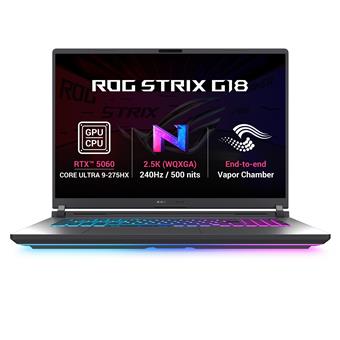 ASUS ROG Strix G18/G815LM-NEBULA008W/U9-275HX/18"/2560x1600/32GB/1TB/RTX 5060/W11H/Gray/2R
