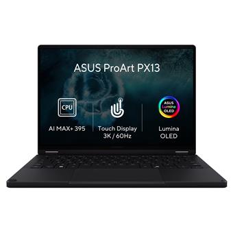 ASUS ProArt PX13/HN7306EA-OLED080X/AIMAXPLUS-395/13,3"/2880x1800/T/64GB/1TB/AMD int/W11P/Black/2R