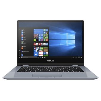 ASUS Vivobook Flip TP412FA - 14"/Touch/i3-10110U/4GB/256GB SSD/W10 Home in S Mode (G. Blue/Aluminum)